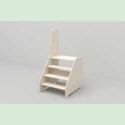 Pkldningsskammel til vuggestue.