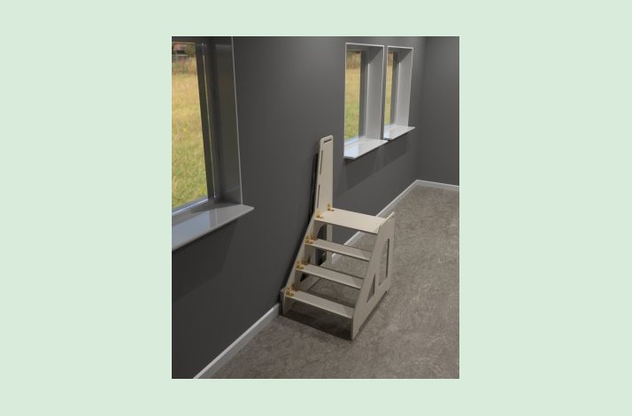 Vghngt pkldningsskammel til vuggestue