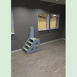 sammenklaplig skammel til brnehave