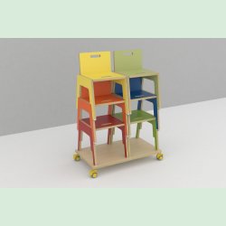  Frigg vogn, dobbelt til 33 cm 