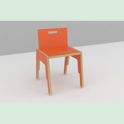 Frigg stabelbar stol med ryg