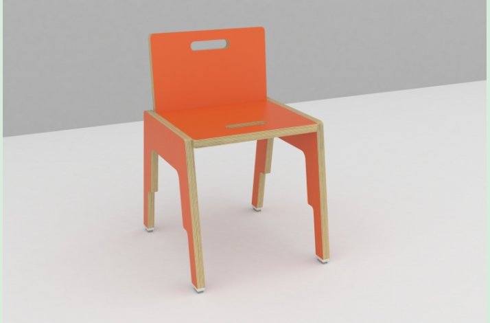 Frigg stabelbar stol med ryg