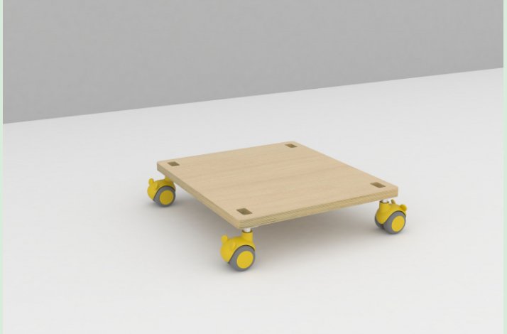 Frigg vogn, enkelt til 52cm