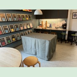 Bordtelt til fritstende bord