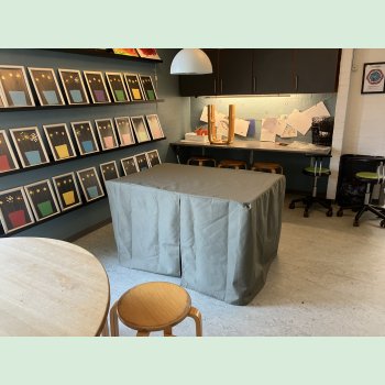 Bordtelt til fritstende bord