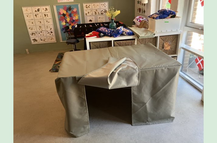 Bordtelt til fritstende bord