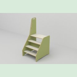 Pkldningsskammel til vuggestue.