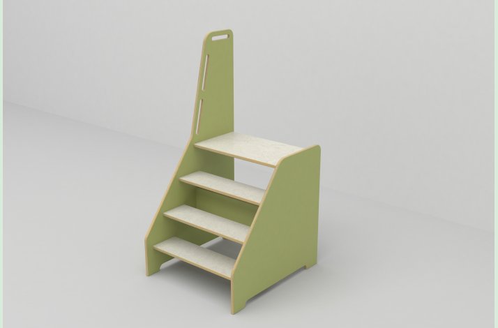 Pkldningsskammel til vuggestue.