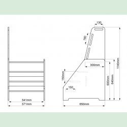 Pkldningsskammel til vuggestue.