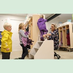 Pkldningsskammel til brnehave