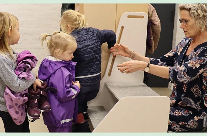 Pkldningsskammel til brnehave