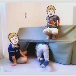 Bordtelt til vghngt bord med bnk