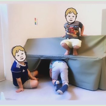 Bordtelt til vghngt bord med bnk