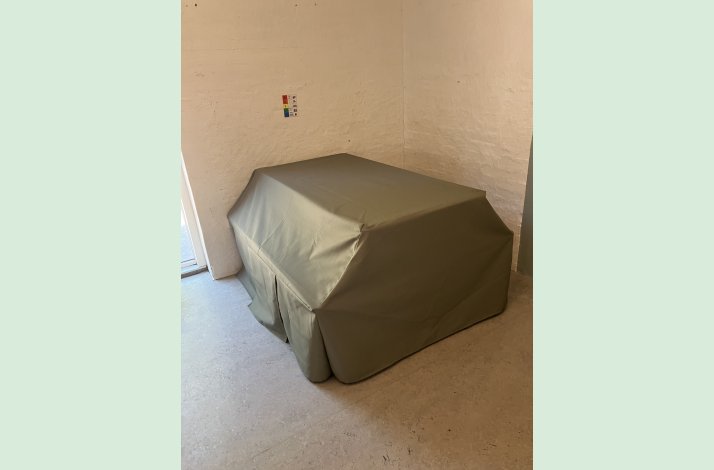 Bordtelt til vghngt bord med bnk