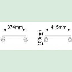 Frigg vogn, enkelt til 33 cm