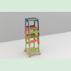 Frigg vogn, enkelt til 52cm