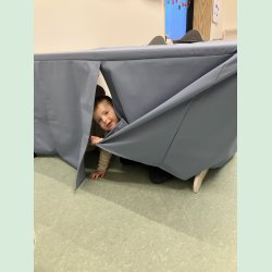 Bordtelt til v�gh�ngt bord str. 70x140x72