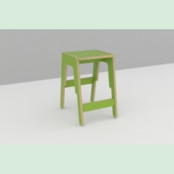 Frigg stabelbar taburet 52 cm.